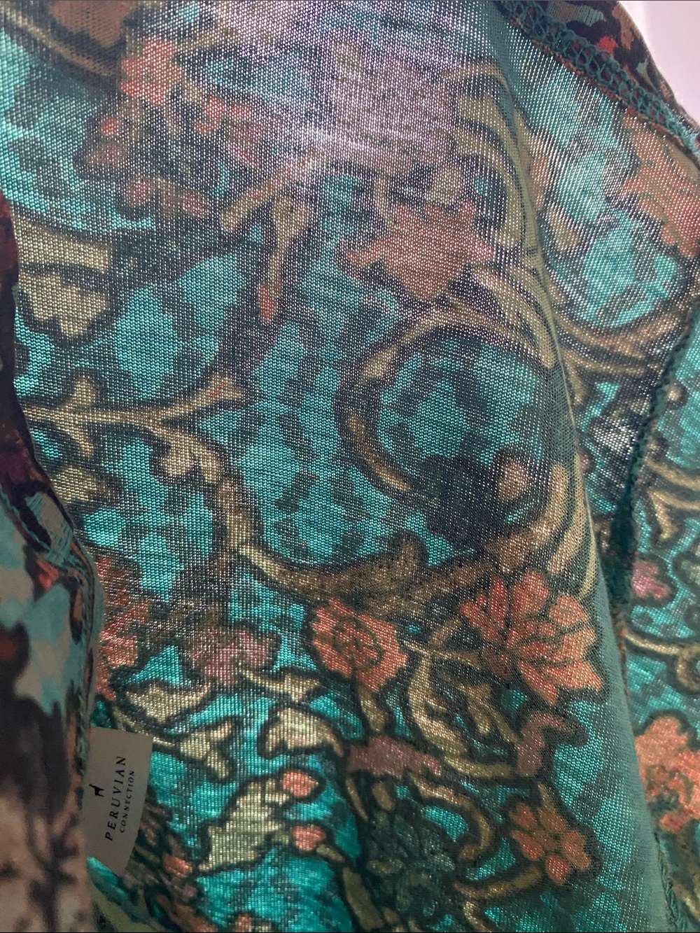 🥀Peruvian Connection🥀Floral Maxi Dress - Picture 6 of 6
